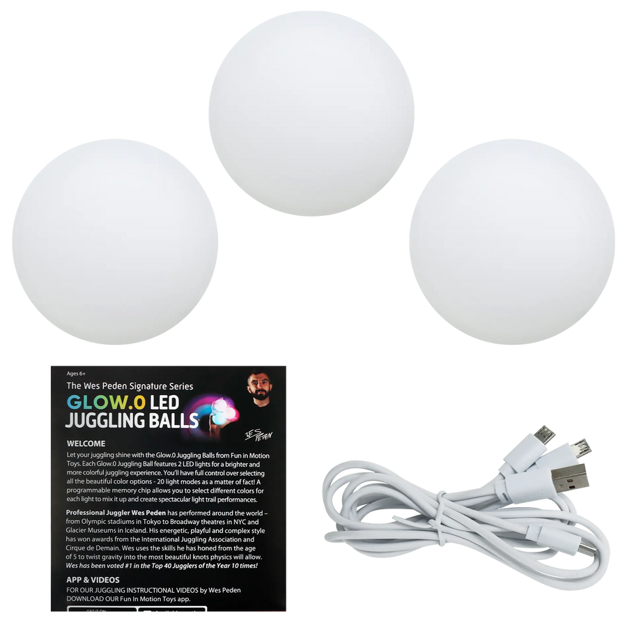 Wes Peden Glow.0 Juggling Balls P1