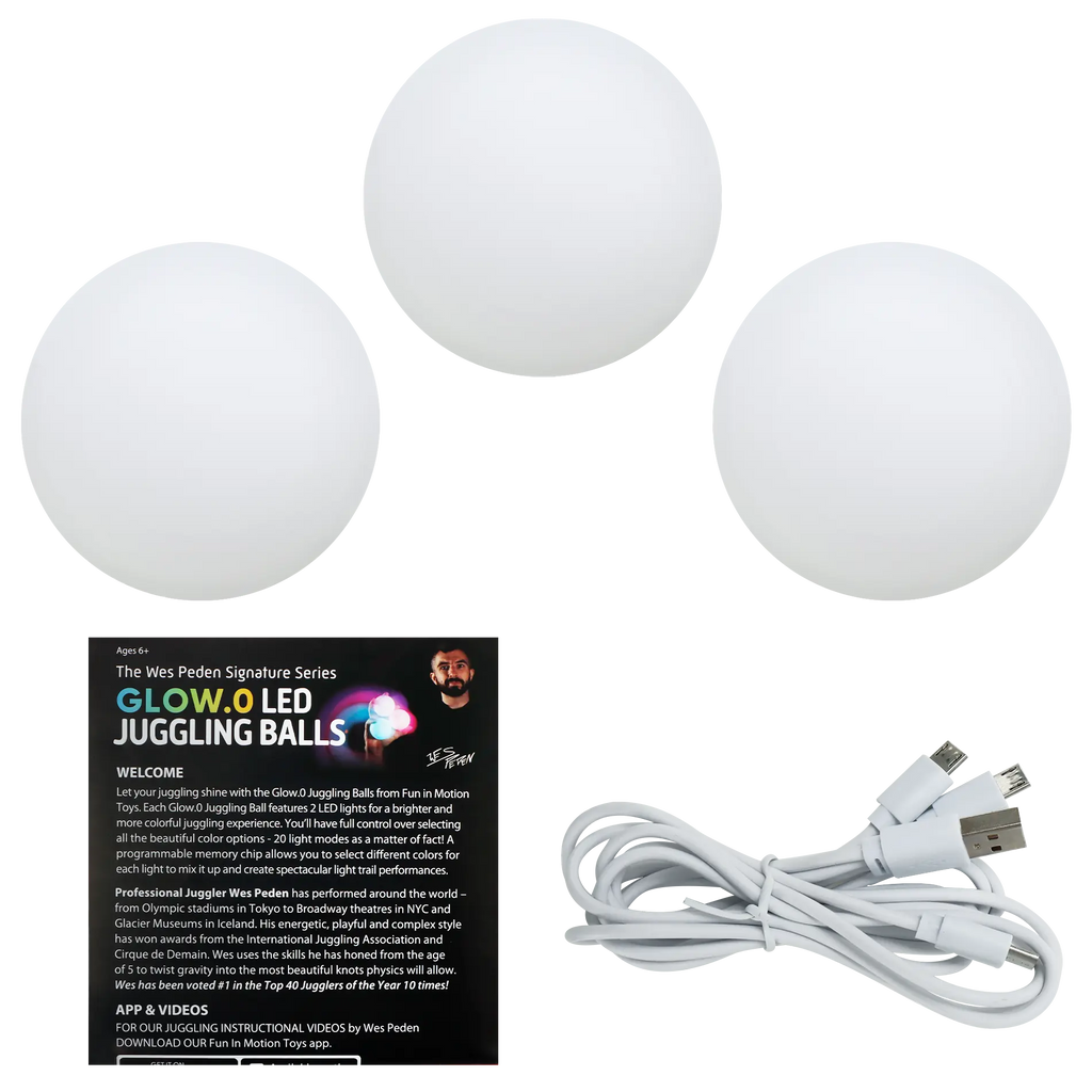 Wes Peden Glow.0 Juggling Balls F5