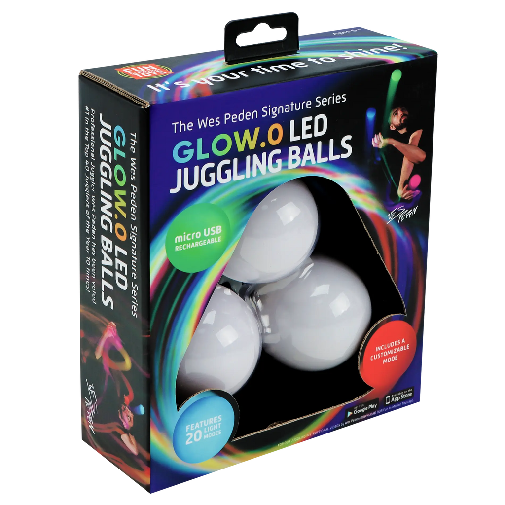 Wes Peden Glow.0 Juggling Balls F5