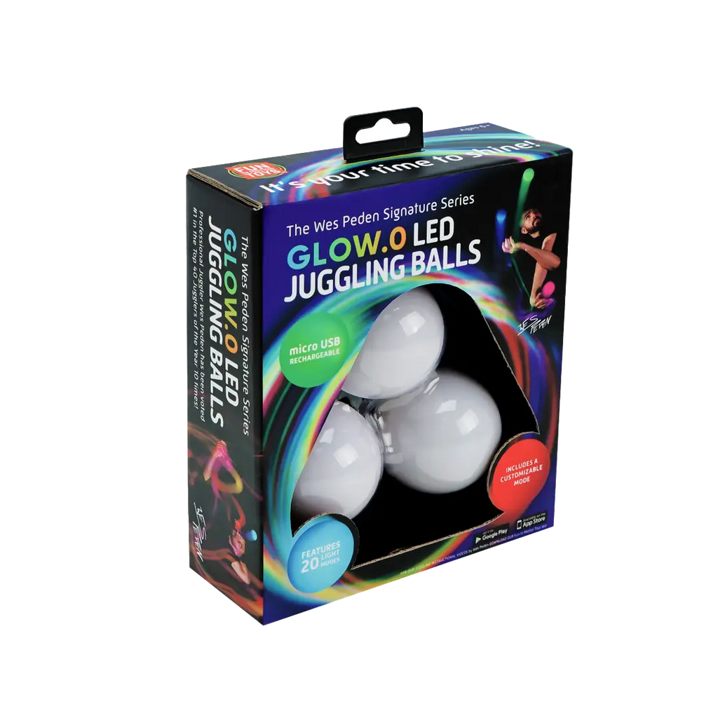 Wes Peden Glow.0 Juggling Balls F5