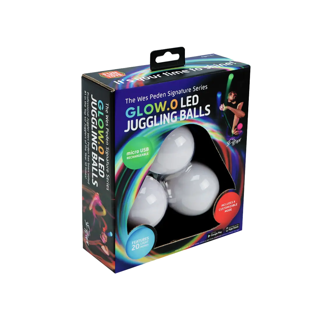 Wes Peden Glow.0 Juggling Balls P1